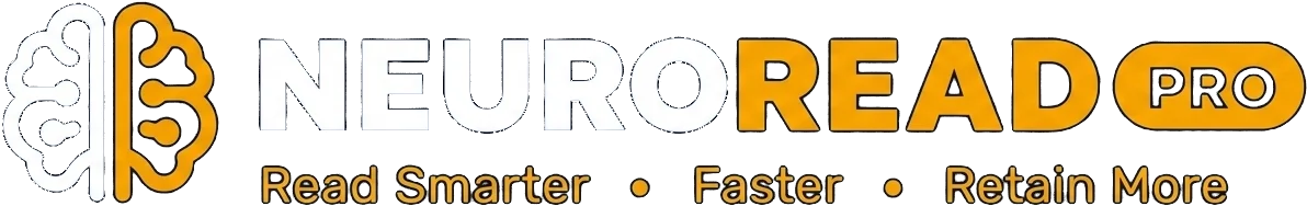 NeuroRead Pro — Read Smarter. Faster. Retain More.