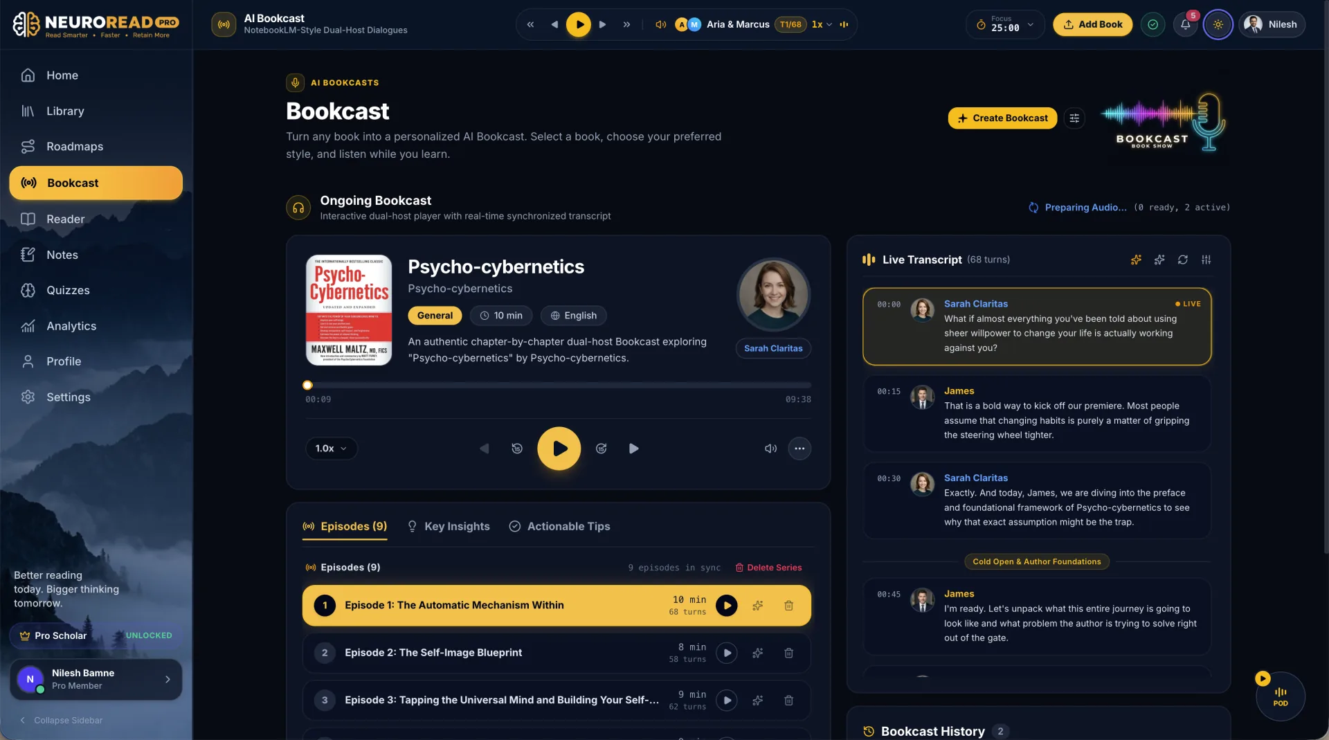 How to Turn a Book Into an AI Podcast